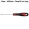 Teng Tools MD915N 2.5 x 75mm Flat Type Screwdriver MD915N - alternate 4